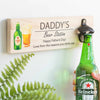 Personalised Wooden Bottle Opener Plaque