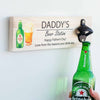 Personalised Wooden Bottle Opener Plaque