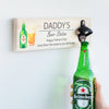 Personalised Wooden Bottle Opener Plaque