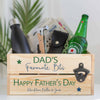 Personalised Pine Wooden Crate With Optional Bottle Opener