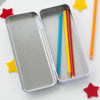 Personalised Kids Space Theme Metal Pencil Tin
