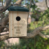 Personalised Wooden Bird Hotel Nesting Bird Box