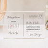 Personalised Wedding The Day You Became Date Acrylic Block