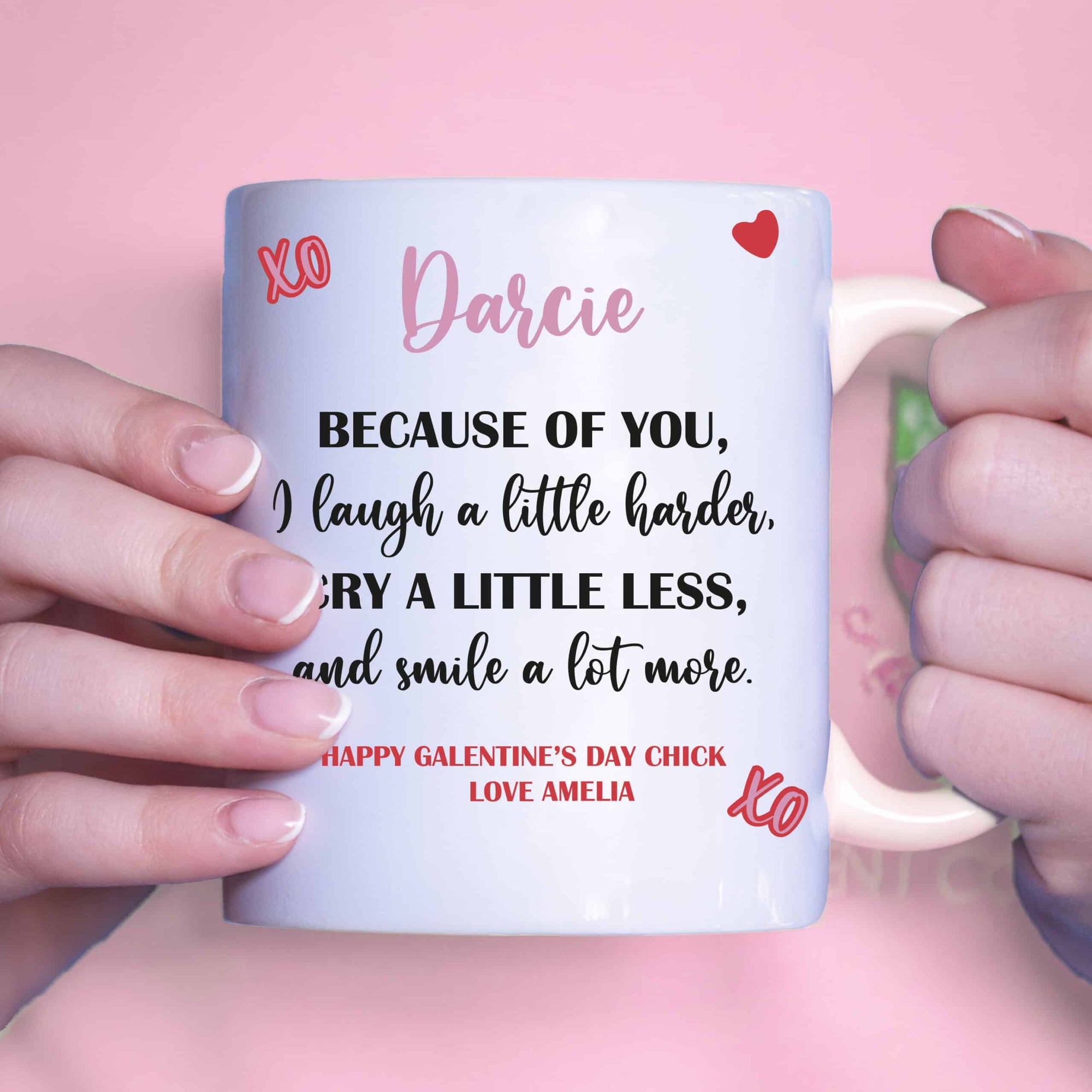 Personalised Galentines Best Friend Mug