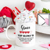 Personalised Valentine's Day Review Mug
