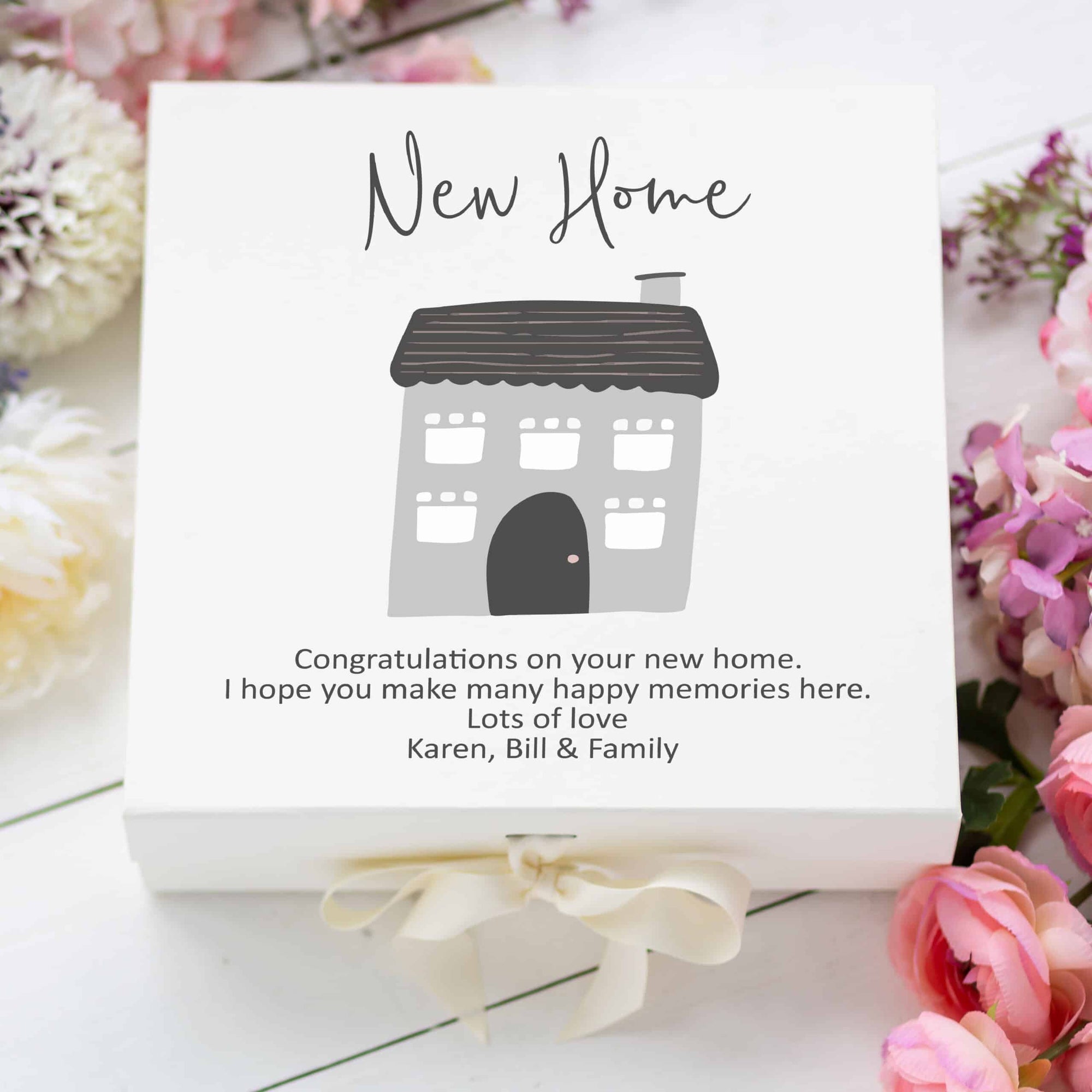 Personalised New Home Gift Box