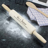Personalised Bakers Wooden Rolling Pin