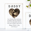 Personalised Daddy-to-be Baby Scan Photo Block