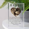 Personalised Daddy-to-be Baby Scan Photo Block
