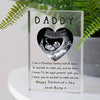 Personalised Daddy-to-be Baby Scan Photo Block