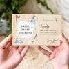 Personalised Daddy You're Tee-Riffic Golf Wooden Postcard