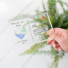 Personalised Map Postcard Acrylic Block