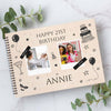 Personalised Birthday Photo Milestone Scrapbook