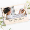 Personalised Wooden Elegant Scrapbook with Photo