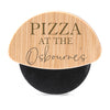 Personalised Wooden Family Pizza Cutter