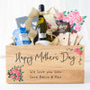 Personalised Wooden Printed Mother's Day Crate