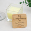 Personalised Mother's Day Scented Vanilla Candle
