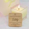 Personalised Pet Remembrance Scented Vanilla Candle