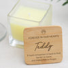 Personalised Pet Remembrance Scented Vanilla Candle