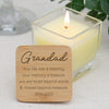Personalised Remembrance Candle Scented Vanilla Candle