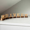 Wooden Natural Letter Train Name Toy