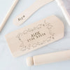 Personalised Dinosaur Kids Wooden Baking Set