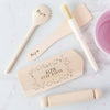 Personalised Dinosaur Kids Wooden Baking Set