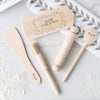 Personalised Dinosaur Kids Wooden Baking Set