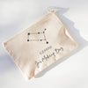 Personalised Star Sign Cosmetic Bag