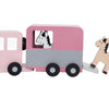 Personalised Wooden Horse Trailer Set Toy