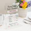 Personalised Nanny / Grandma Bed and Breakfast Plaque