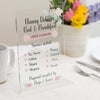 Personalised Nanny / Grandma Bed and Breakfast Plaque