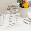 Personalised Nanny / Grandma Bed and Breakfast Plaque