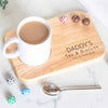 Mummy's / Nanny's Tea & Biscuit Personalised Wooden Tray Board