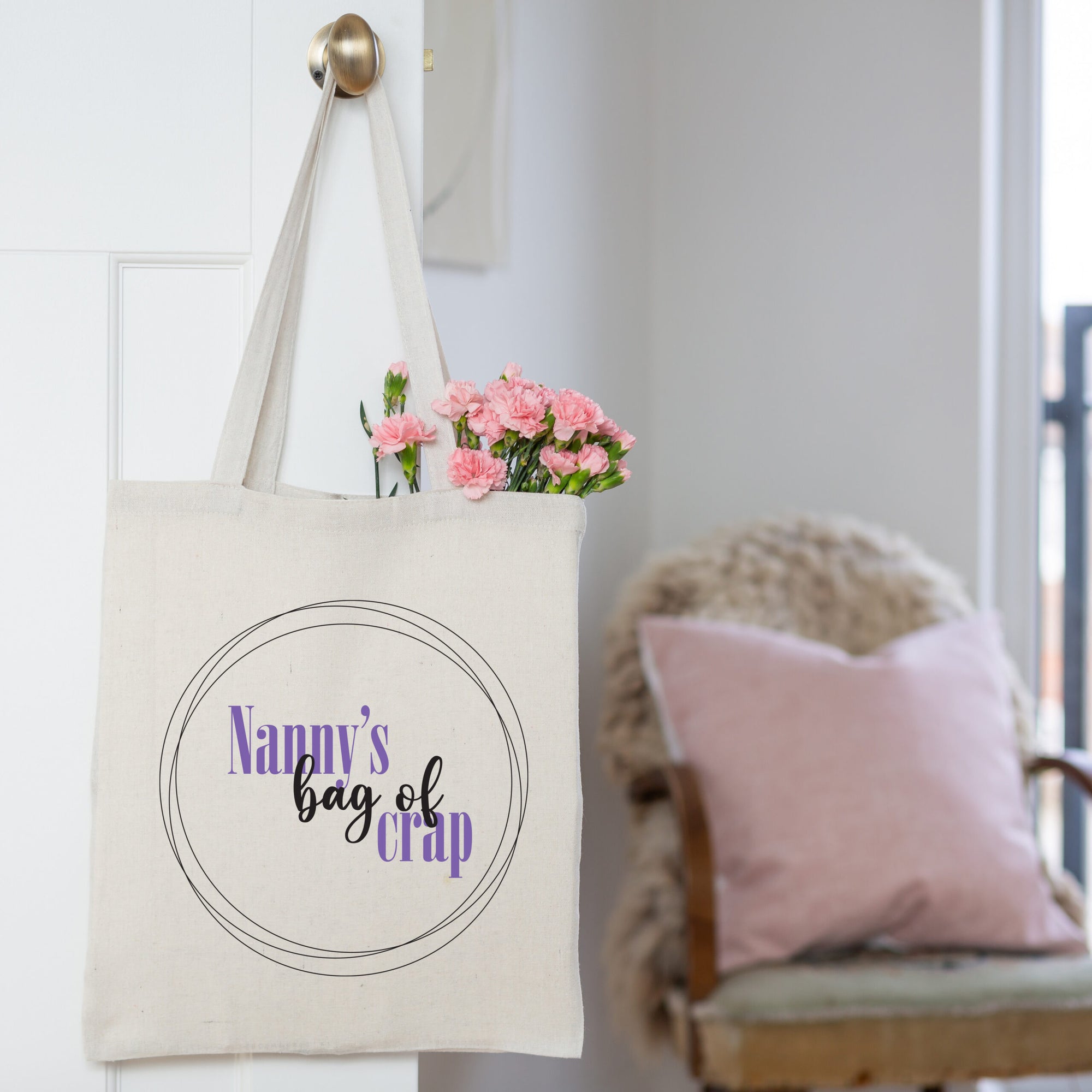 Personalised Bag of Crap Name Tote Bag