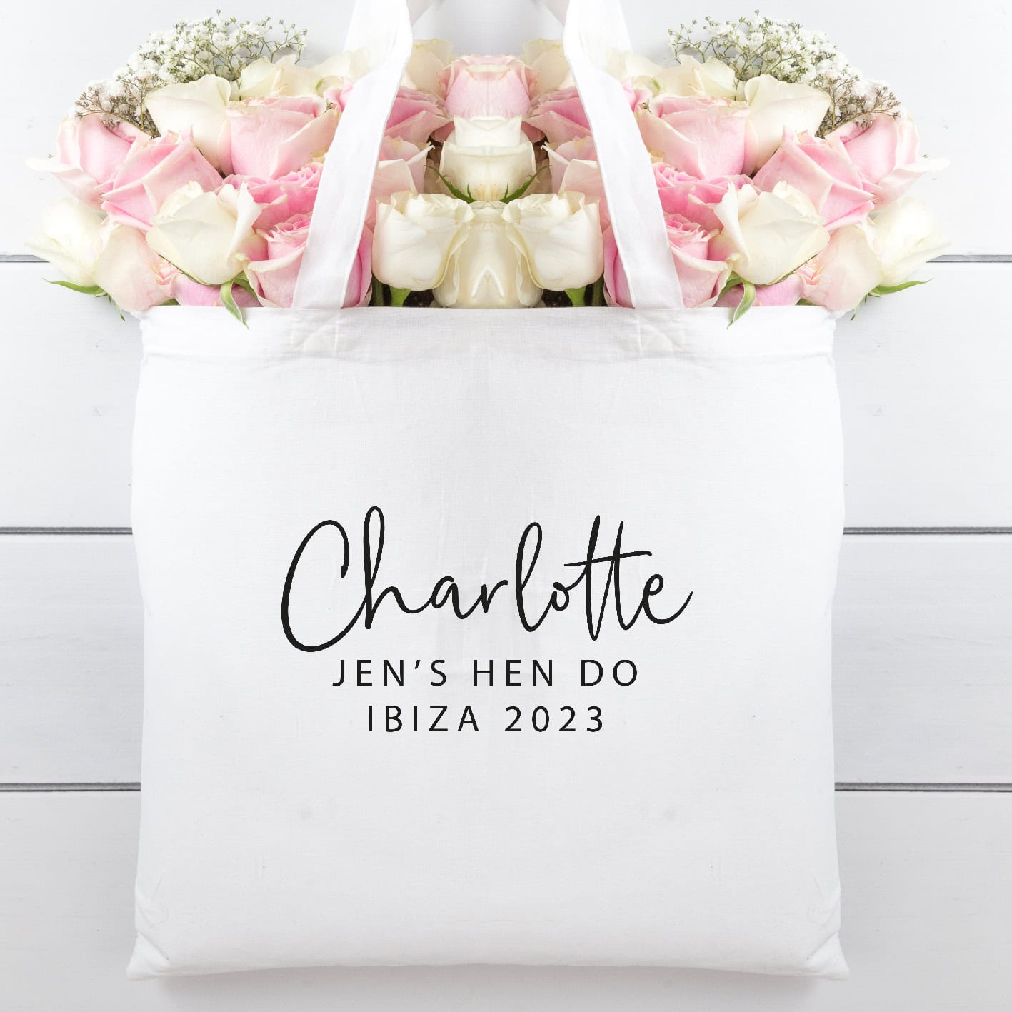 Personalised Bridal Party Hen Party Tote Bag