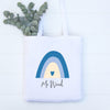 Personalised Rainbow Name Tote Bag