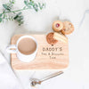 Personalised Star Design Wooden Tray Board