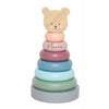 Personalised Wooden Colourful Teddy Stacking Toy