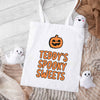 Personalised Halloween Trick or Treat Tote Bag - Pumpkin