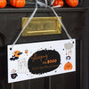 Personalised To Cute To SpookPersonalised Hanging Sign