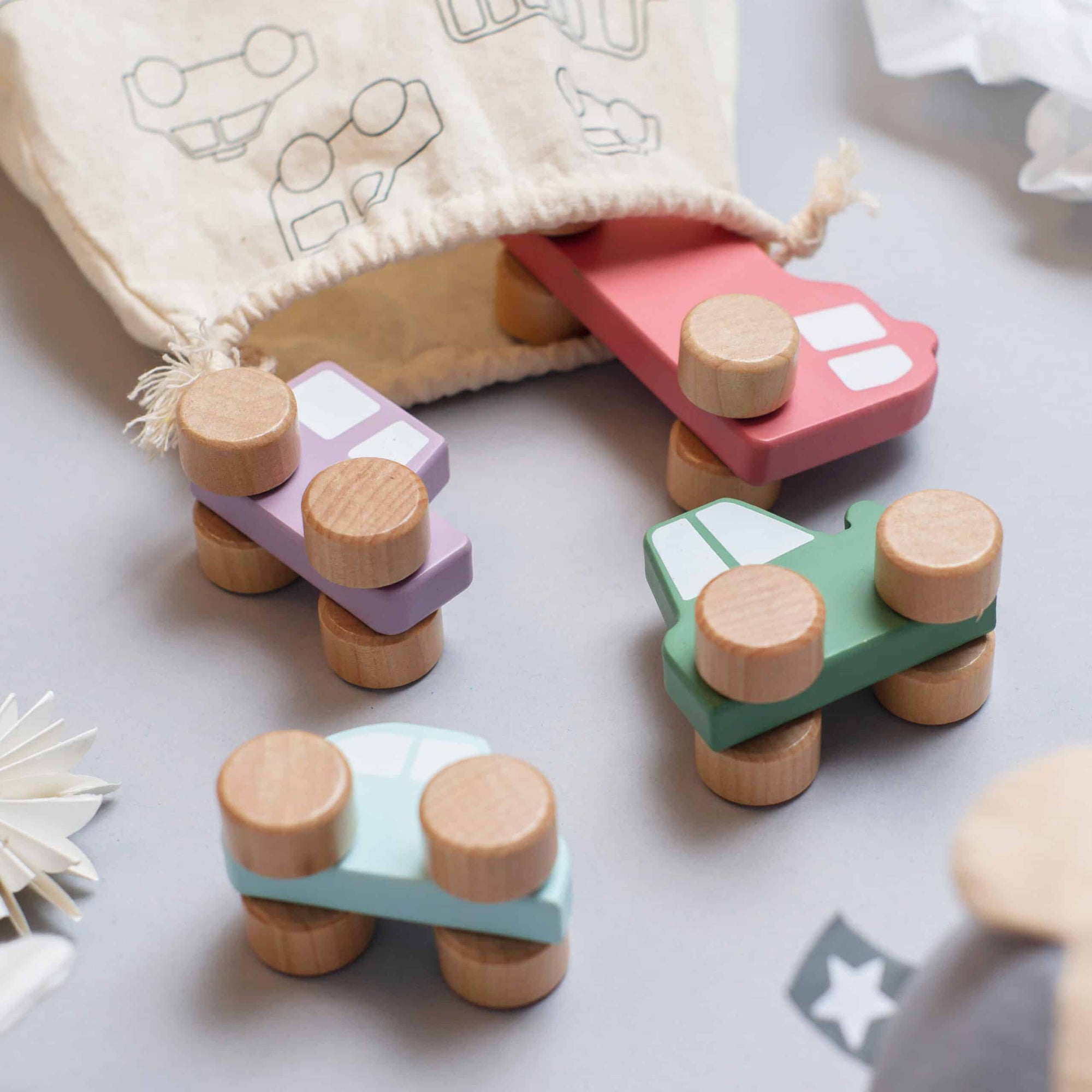 Personalised Wooden My First Car Push Toy