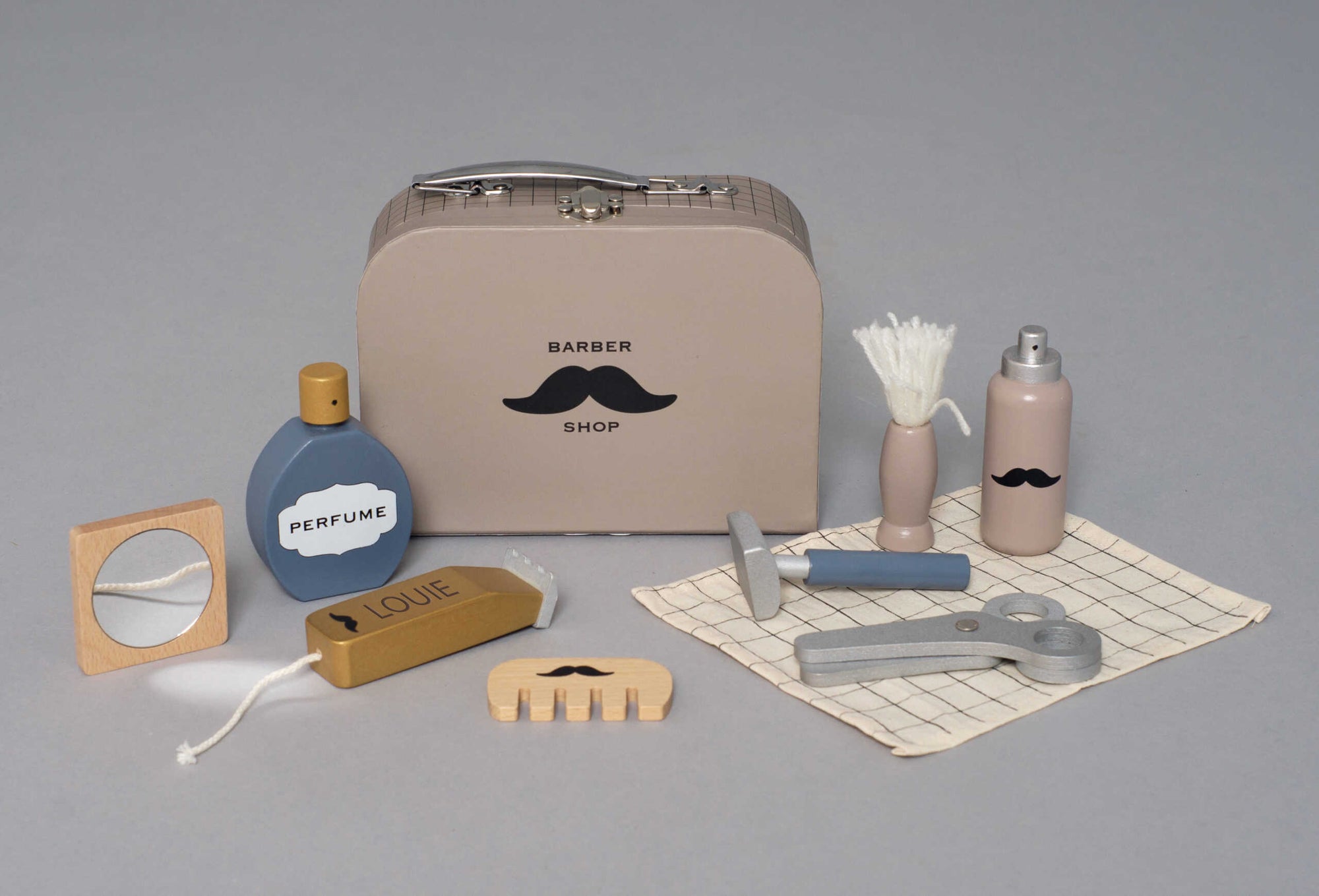 Personalised Barbers Bag Toy Case