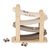 Personalised Wooden Natural Car Roller Toy with Cars