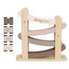 Personalised Wooden Natural Car Roller Toy with Cars