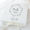 Personalised Wedding Bridesmaid Box - Choose Your Colour and Size