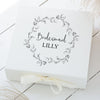 Personalised Wedding Bridesmaid Box - Choose Your Colour and Size