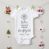 Personalised Babygrow/Sleepsuit - Naughty List