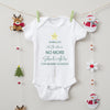 Personalised Baby Babygrow/Sleepsuit - Silent Nights