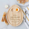 Personalised Wooden Egg-Cellent Egg Board